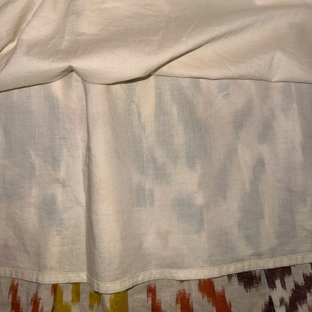 Point Sur J Crew Maxi Dress 8 Flutter Tiered
Ruffle Tie Tassel Pom Pom Ikat - Picture 9 of 12